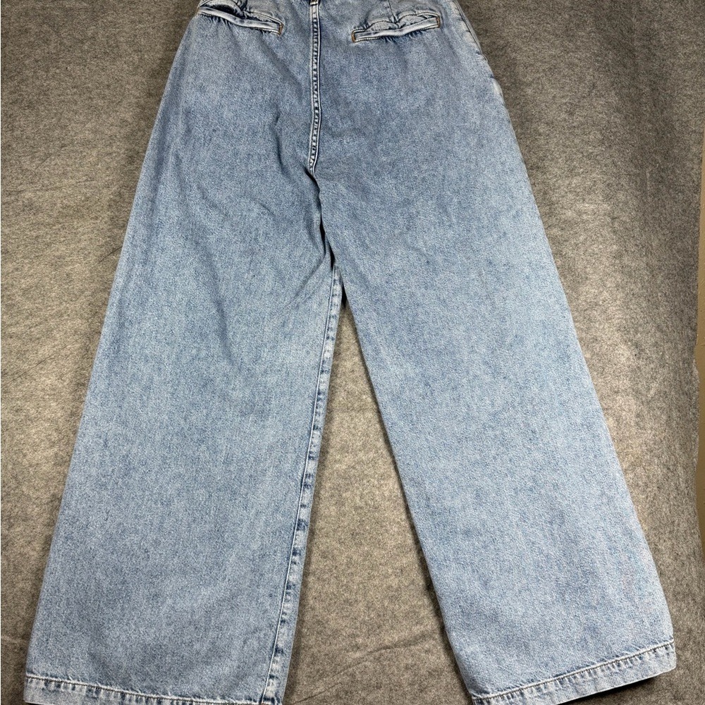 Reformation Manzanita Jeans 29 High Rise Wide Leg Light Wash Denim Women - Picture 9 of 10